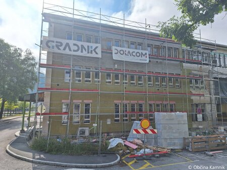 Rekonstrukcija in energetska sanacija Knjižnice Franceta Balantiča Kamnik in Glasbene šole Kamnik (1)